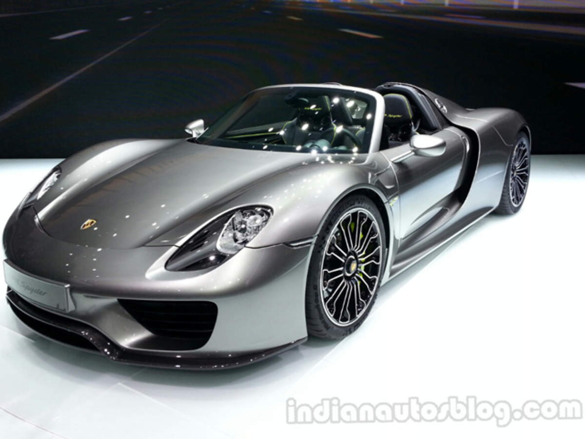 Porsche 918 Spyder Sold Out With Americans As Top Buyers The Economic Times