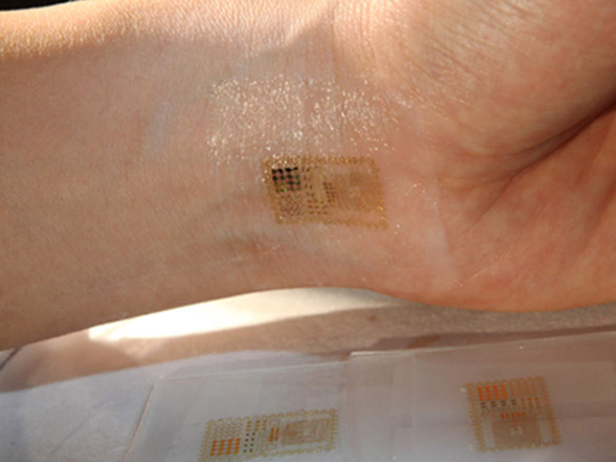 Make way for electronic skin tattoos which can monitor blood pressure   Health  Hindustan Times