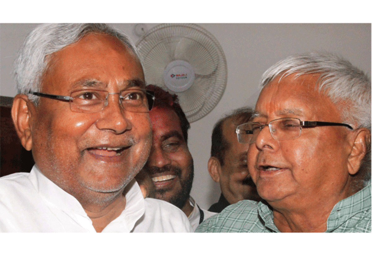 Lalu Prasad Yadav Bihar S Grand Alliance On Shaky Ground With Nitish Kumar And Bjp Playing Cat And Mouse The Economic Times