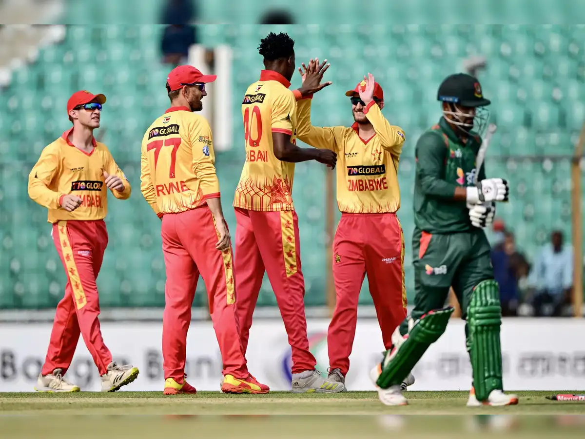 Bangladesh vs Zimbabwe 3rd T20 Highlights: Bangladesh sets 166-run target in Chittagong - The Economic Times