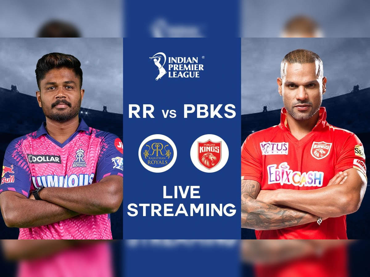 RR vs PBKS Live Streaming IPL 2023 RR vs PBKS Check date, time, TV, live streaming details