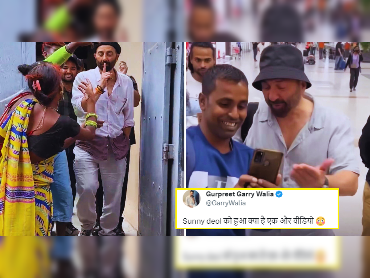 deol Sunny Deol goes viral online after video of him chastising a fan surfaces online