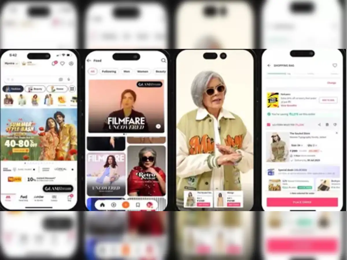 Myntra launches Glamstream to fuel next phase of content-led commerce, eyes 15 % uptick in engagement - The Economic Times