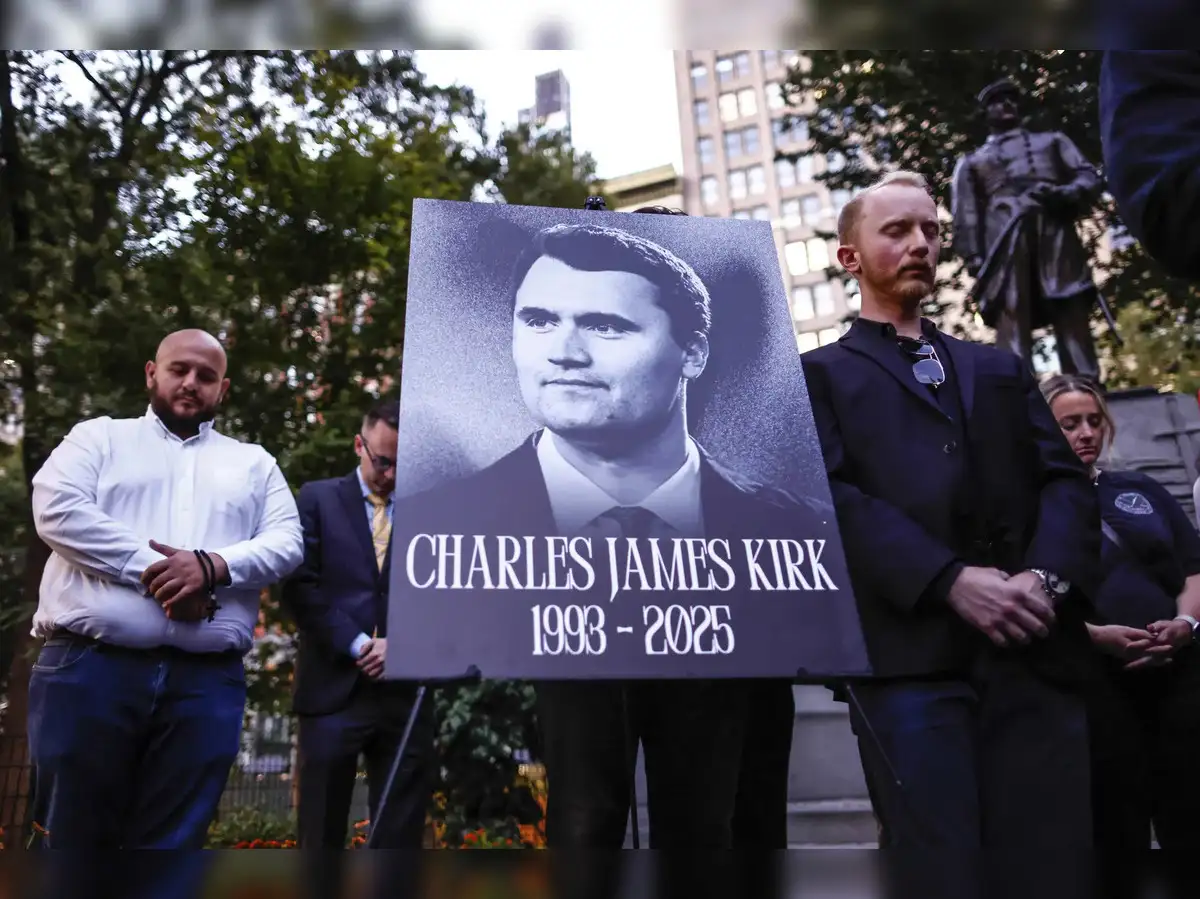 Erika Kirk, Charlie's widow sends out a chilling war cry to warn Tyler  Robinson and her dead husband's opponents - The Economic Times