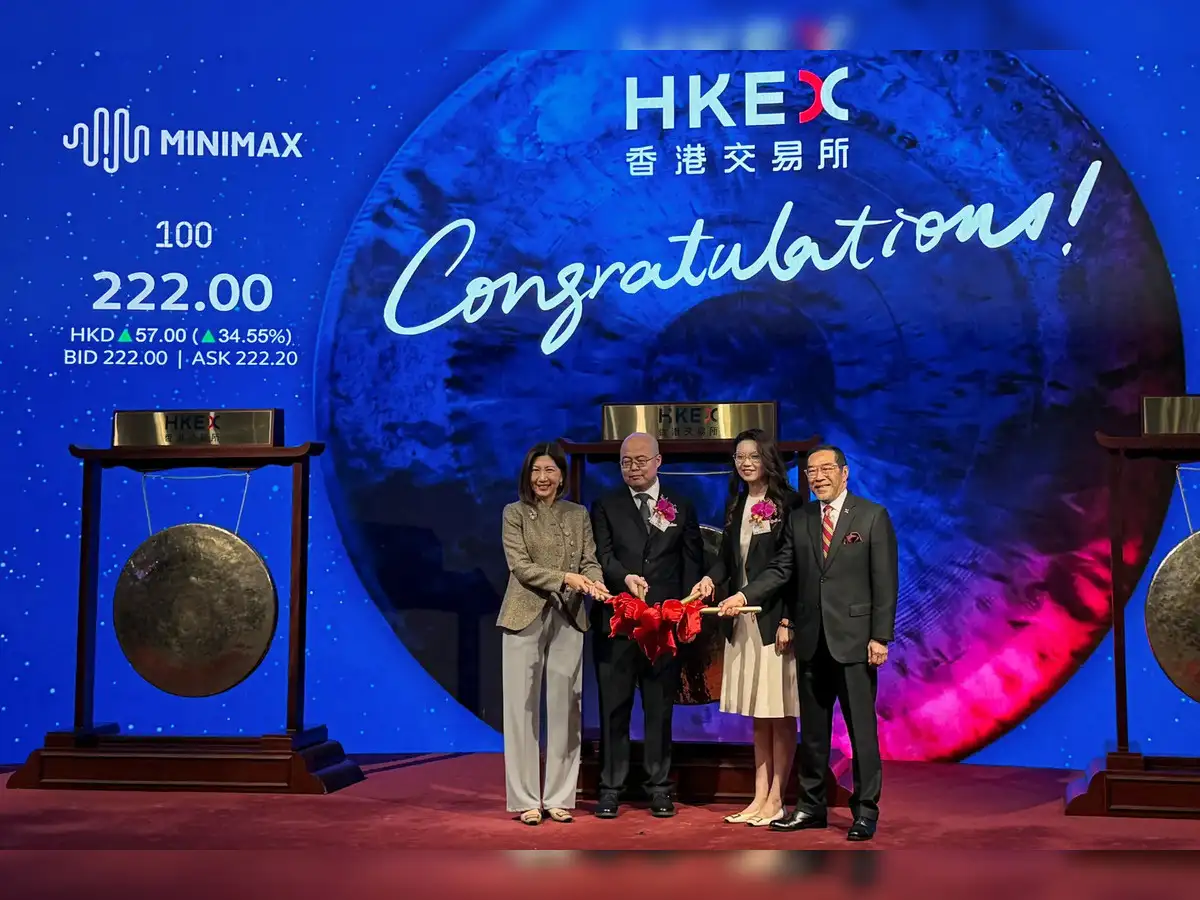 Chinese AI unicorn MiniMax soars 109 percent in Hong Kong debut - The Economic Times