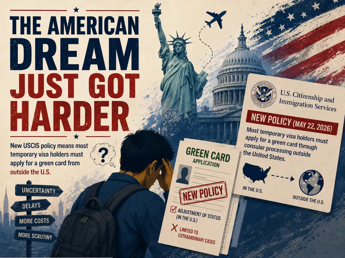 Welcome to Trump’s America, where the visa dream is getting harder to keep alive