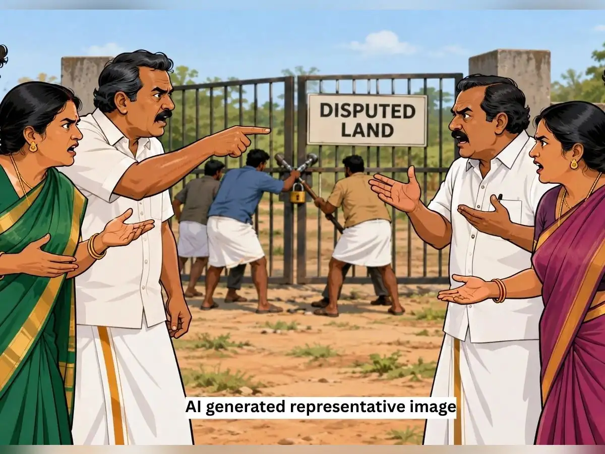 Land partition based on taluka surveyor report valid