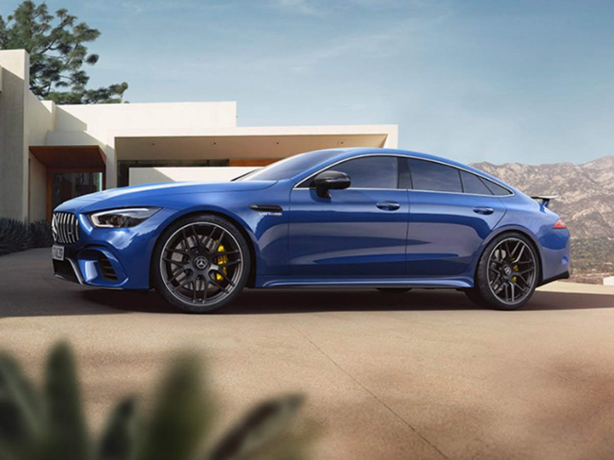 Mercedes Benz Amg Gt 63 S Mercedes Benz To Drive In Amg Gt 63 S World S Fastest Series Production Four Seater At Auto Expo The Economic Times