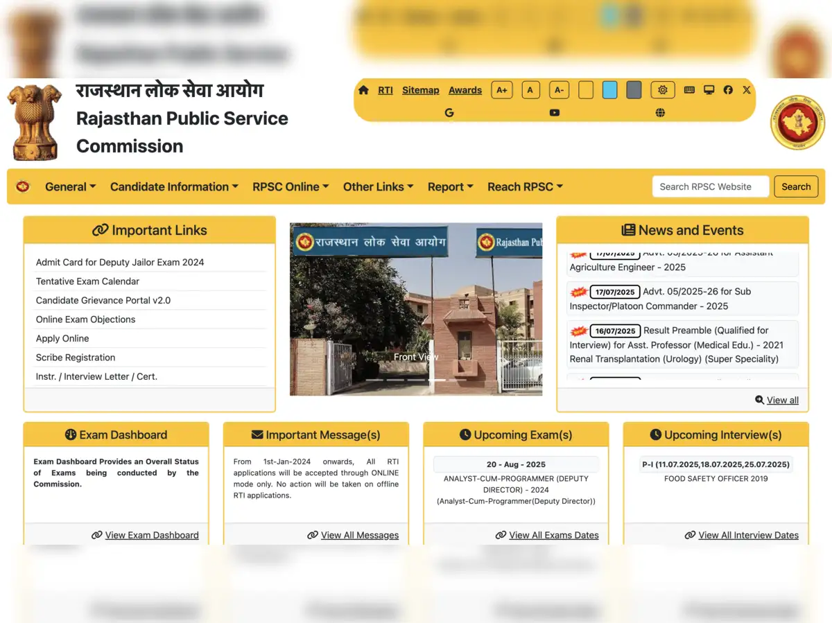 Rajasthan Public Service Commission 2025 Updates: Admit Cards Released and Recruitment Deadlines Near