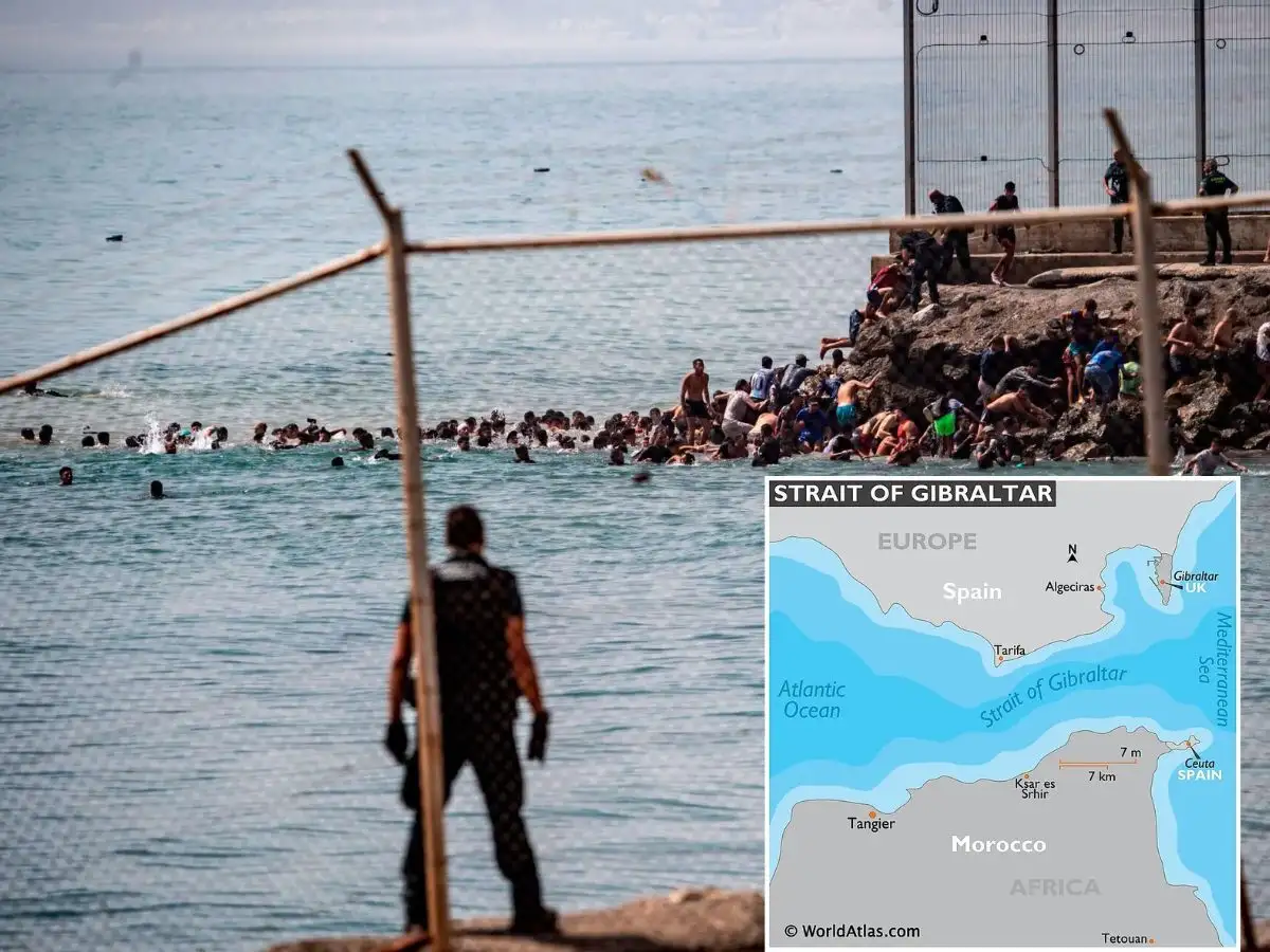 Thousands are fleeing Morocco to Spain. Here's why Ceuta, a tiny Spanish  territory in Africa, is at the center of it - The Economic Times