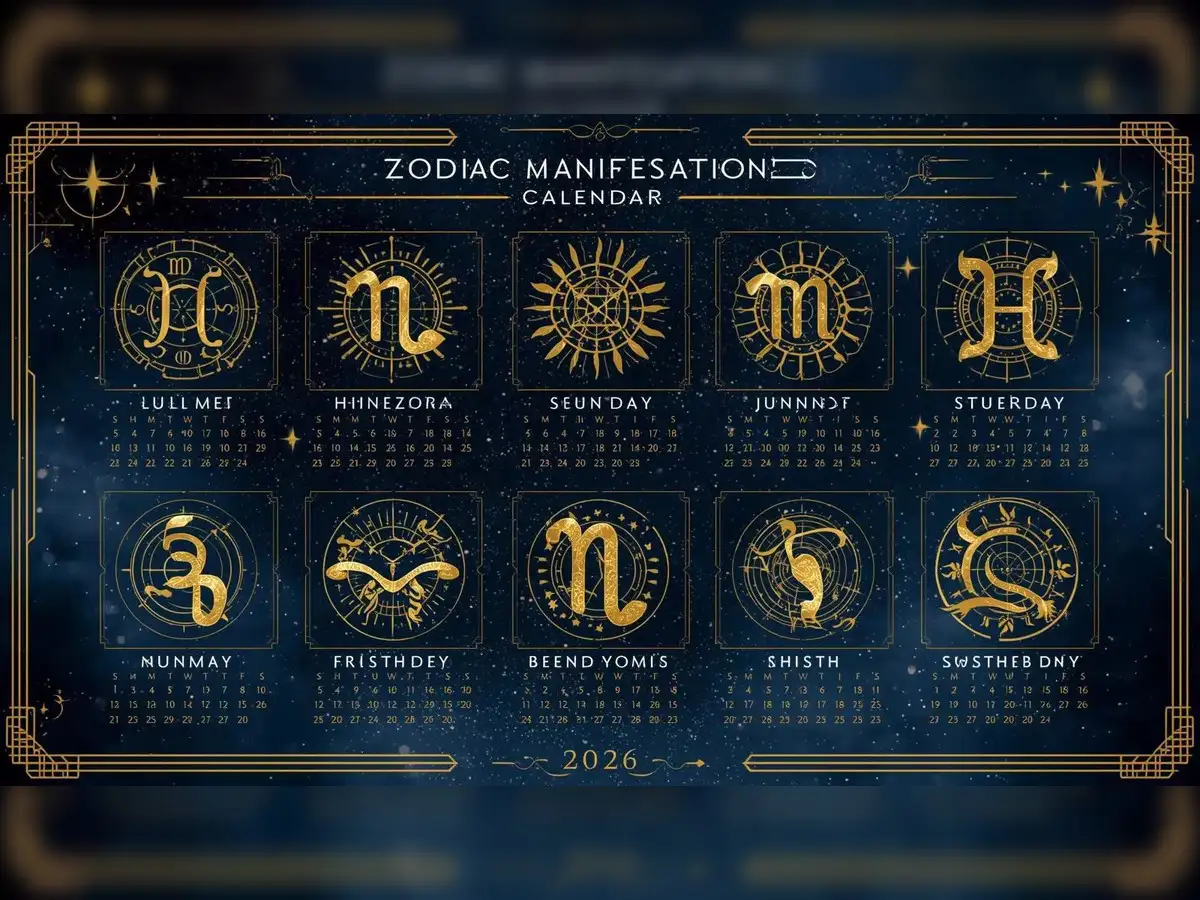 The Luckiest Day for Each Zodiac Sign to Manifest Exactly What They Want by  the End of 2026 | Your Ultimate Manifestation Horoscope Guide