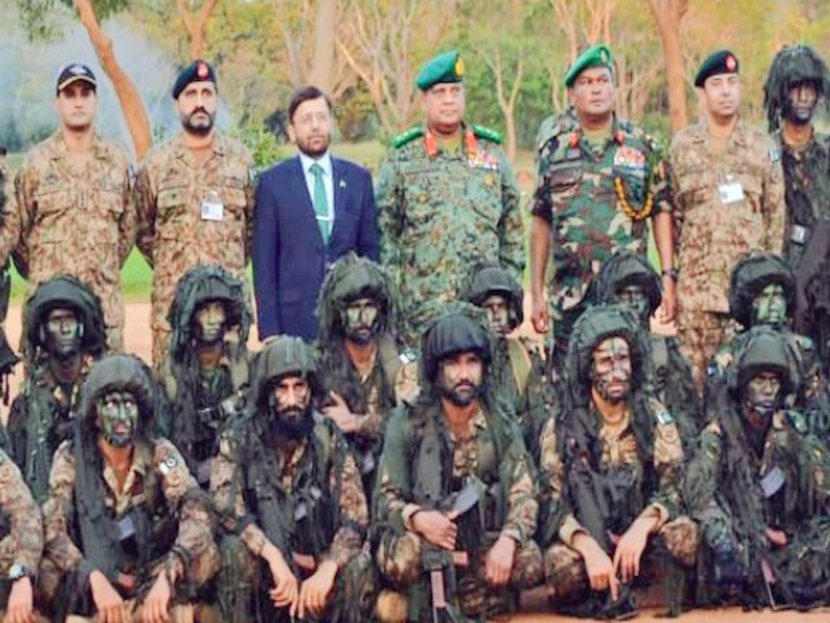 Militaries of Sri Lanka and Pakistan conduct joint exercise against  terrorism - The Economic Times