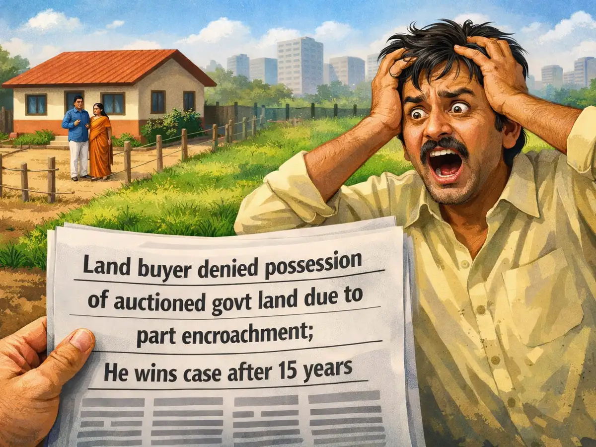 Man bought govt land in auction, found it encroached; J&amp;K HC orders possession after15-year battle and imposes Rs 50,000 cost on government