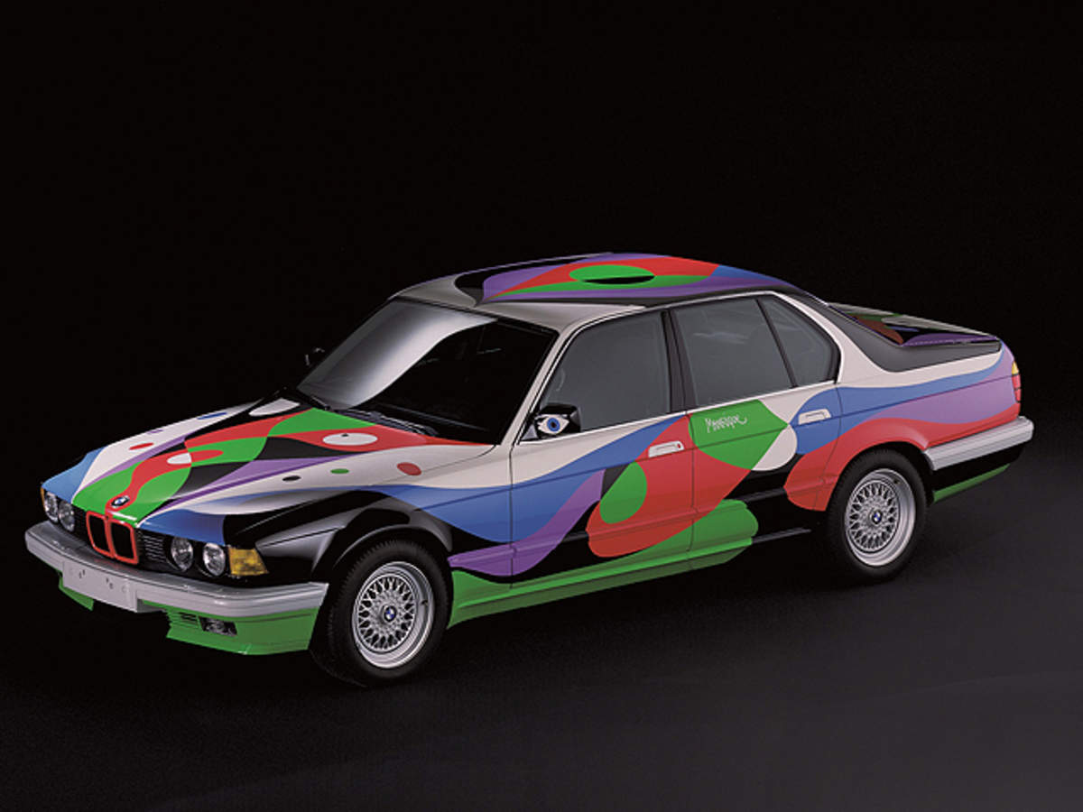 BMW brings the 10th Art Car to India - The Economic Times