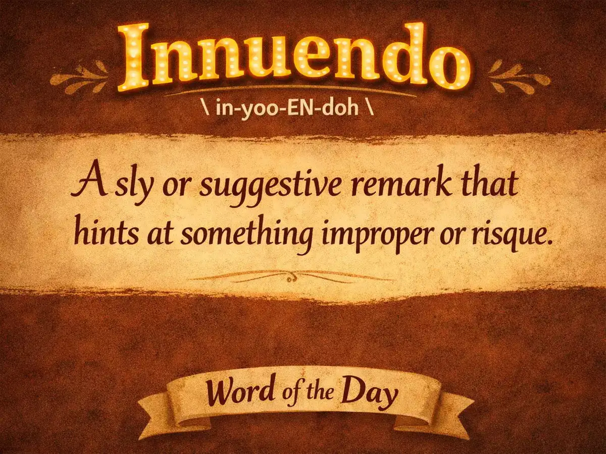 Innuendo Examples Sentences In Literature