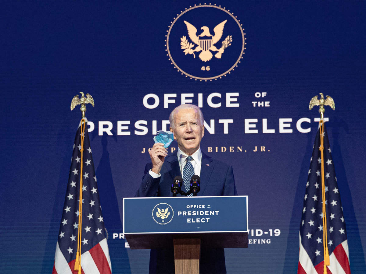 Joe Biden: Us President-elect Joe Biden defends health care law as high  court mulls its fate - The Economic Times