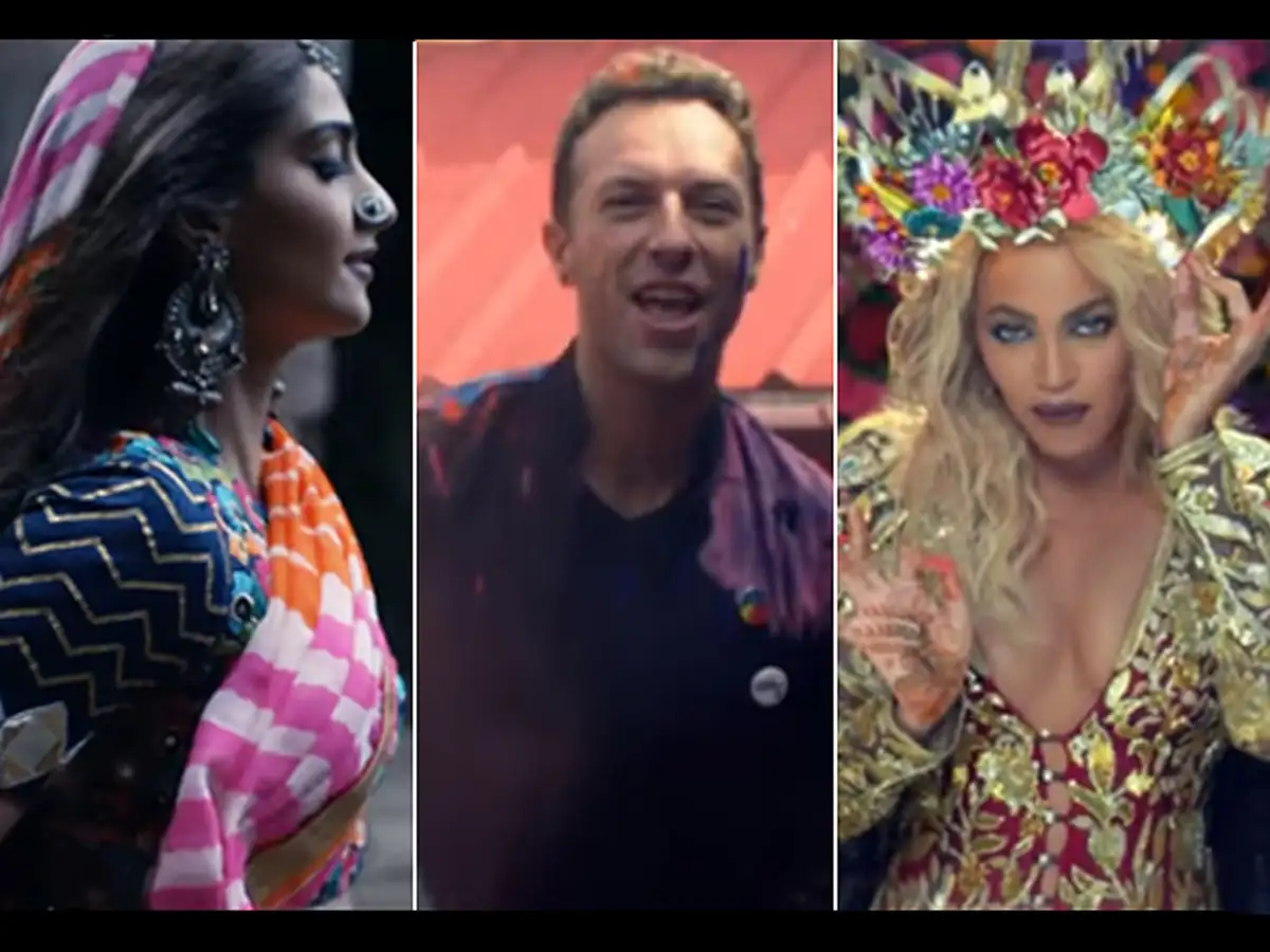 Coldplay Music Video Featuring Sonam Kapoor Draws Flak For Stereotypical Portrayal Of India The Economic Times Mtv movie awards reunites wayne and garth, features first tv performance of new coldplay single. video featuring sonam kapoor draws flak