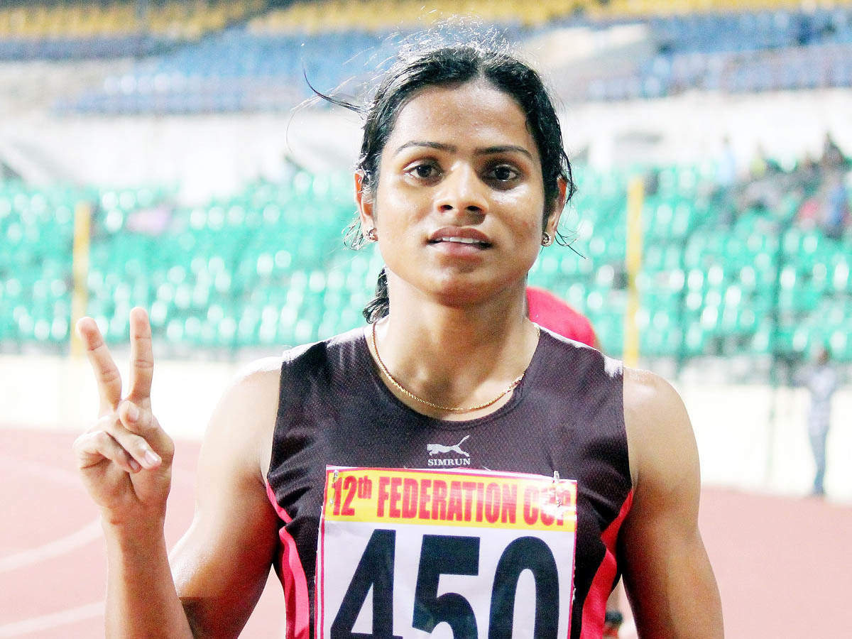 Dutee Chand What S With The Gender Inequality Dutee Chand Talks About The Tests Female Athletes Face Before Competing The Economic Times