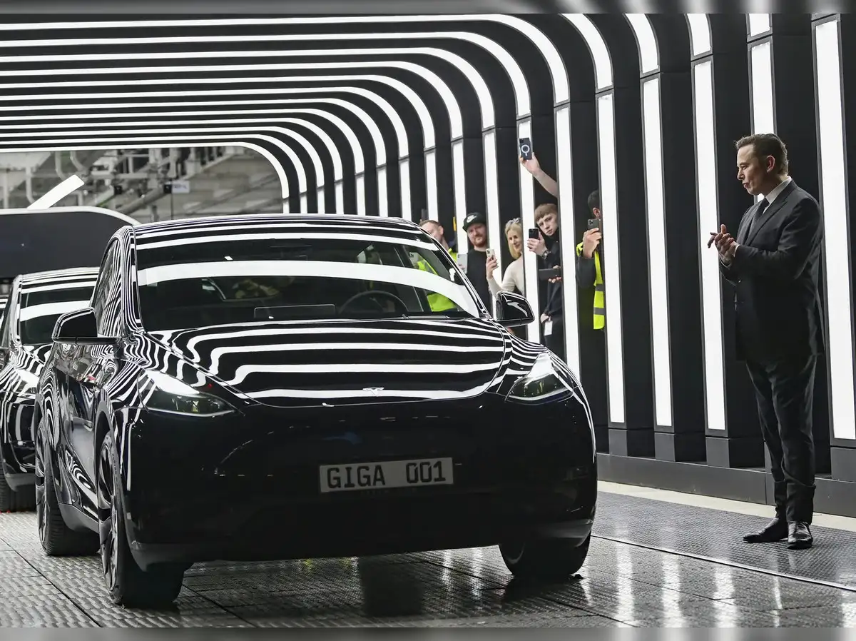 tesla: Elon Musk-led Tesla's sales plummet over 75% in Germany amid  political backlash - The Economic Times