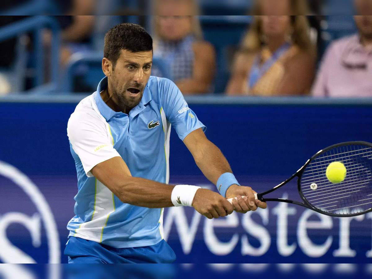 Djokovic Novak Djokovic rallies to beat Alcaraz for ATP Cincinnati Masters title