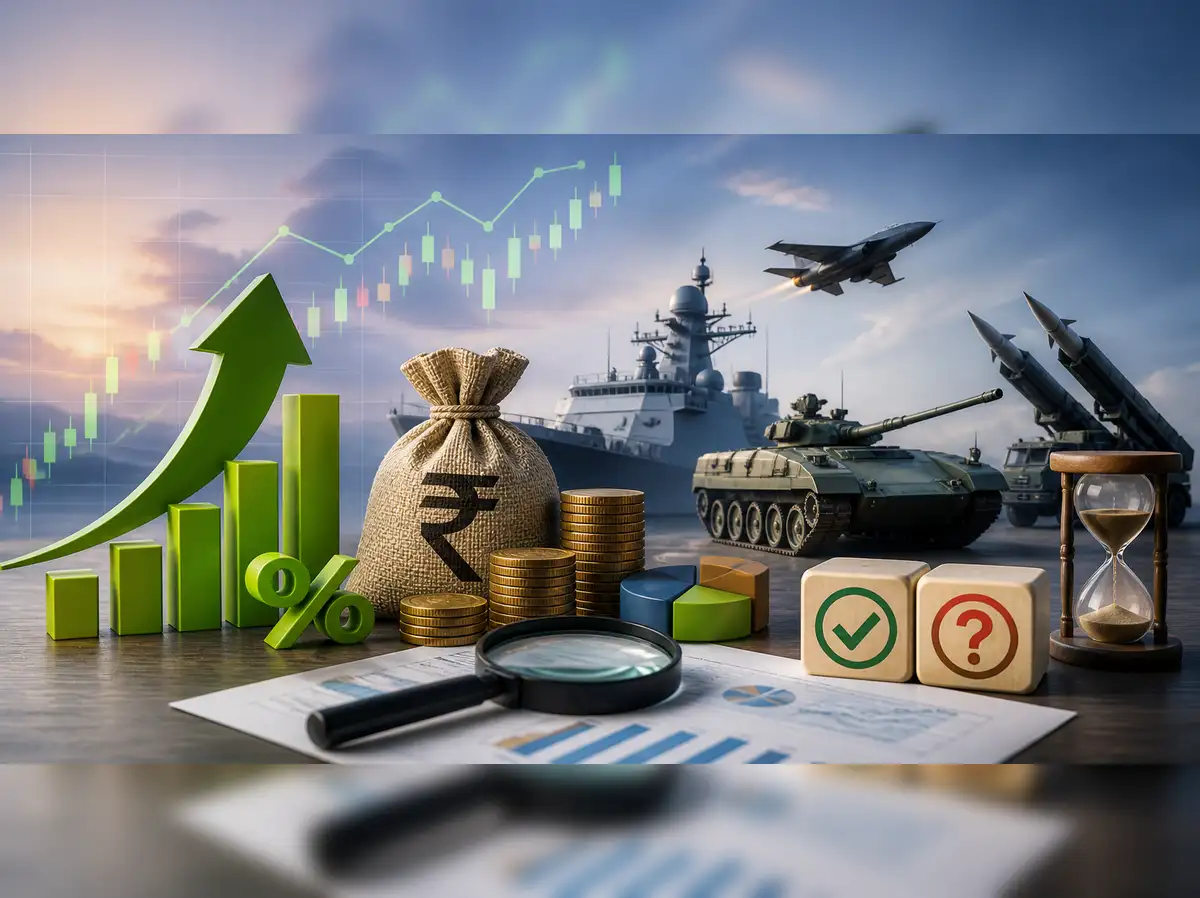 Defence mutual funds surge up to 25% in a month. Should you invest now or  wait for a correction? - The Economic Times