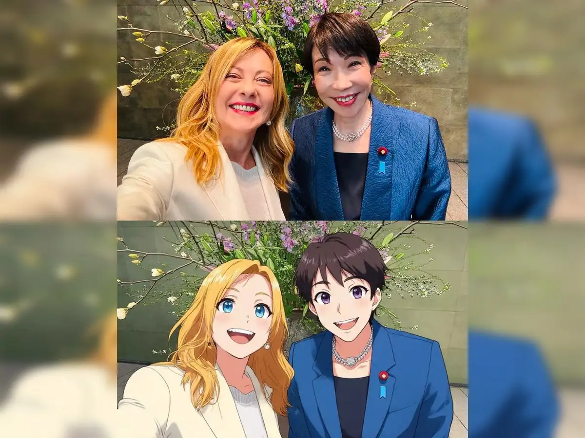 Meloni's Ghibli Anime Post with Japan's PM Takaichi Goes Viral | Quick Digest