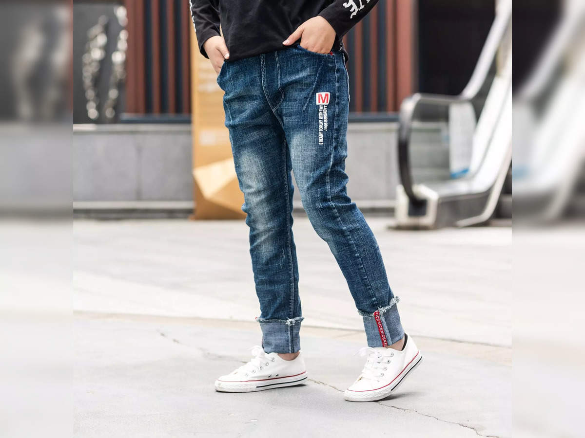 Cartoon Embroidered Black Denim Boys Jeans For Boys Autumn Fashion, Sizes 4  14 G1220 From Catherine006, $22.69 | DHgate.Com