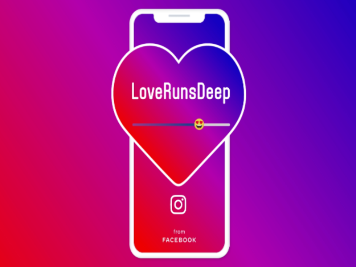 Love instagram interface like flat color icon Vector Image