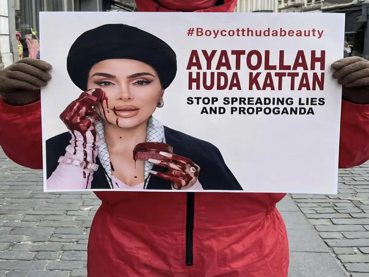 What is Boycott Huda Beauty trend, why are Iranian protestors throwing brand's makeup products in dustbin and why has the internet exploded with Mona Kattan's latest move?