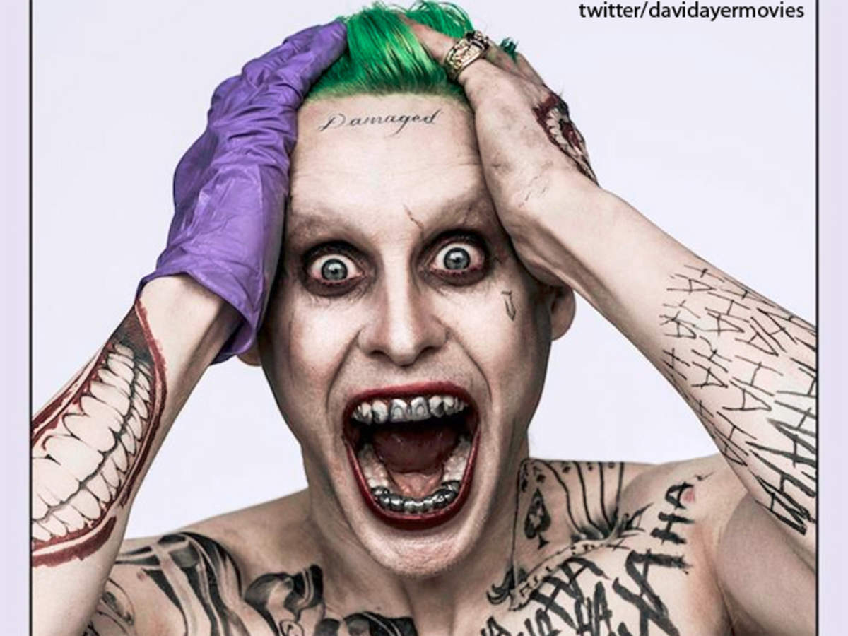 Suicide Squad Joker Tattoos A5  Like ink