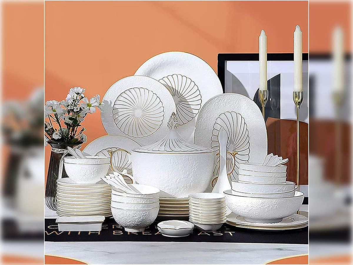 dinner sets under 30000: Dinner sets under 30000 - 6 dinnerware options to  enhance the way you dine - The Economic Times
