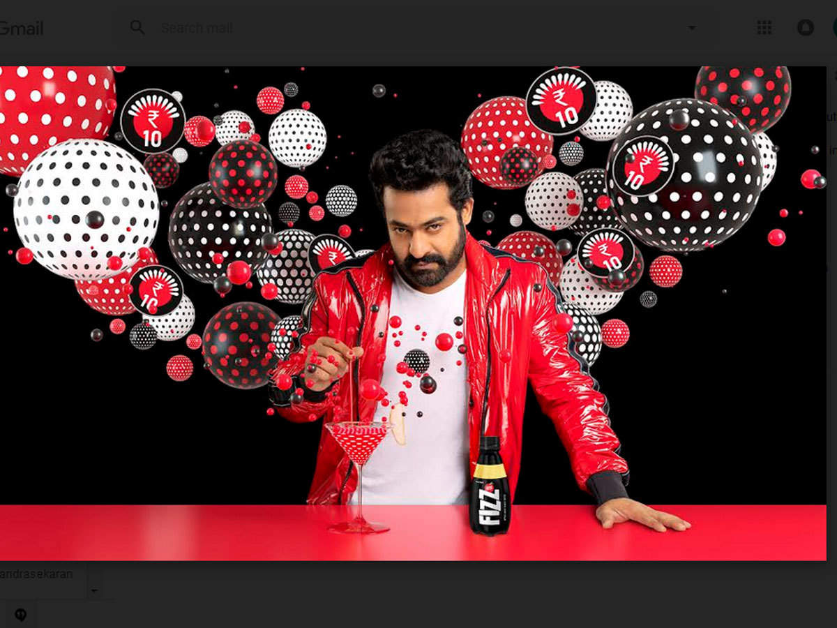 Nandamuri Taraka Rama Rao Jr: Parle Agro signs on Jr NTR as the new face of Appy  Fizz for South India - The Economic Times