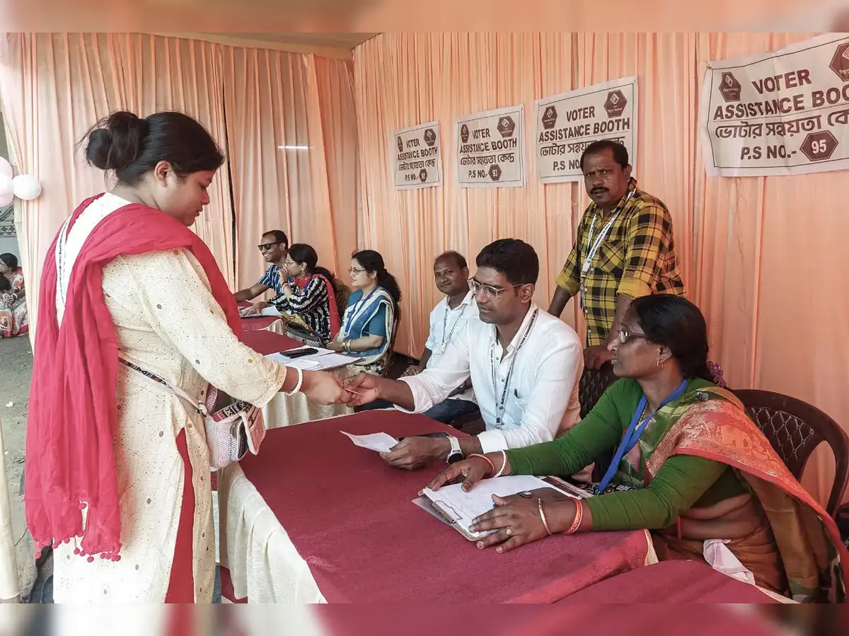 EC suspends all polling staff for leaving booth unattended during voting in Bengal's Pingla.