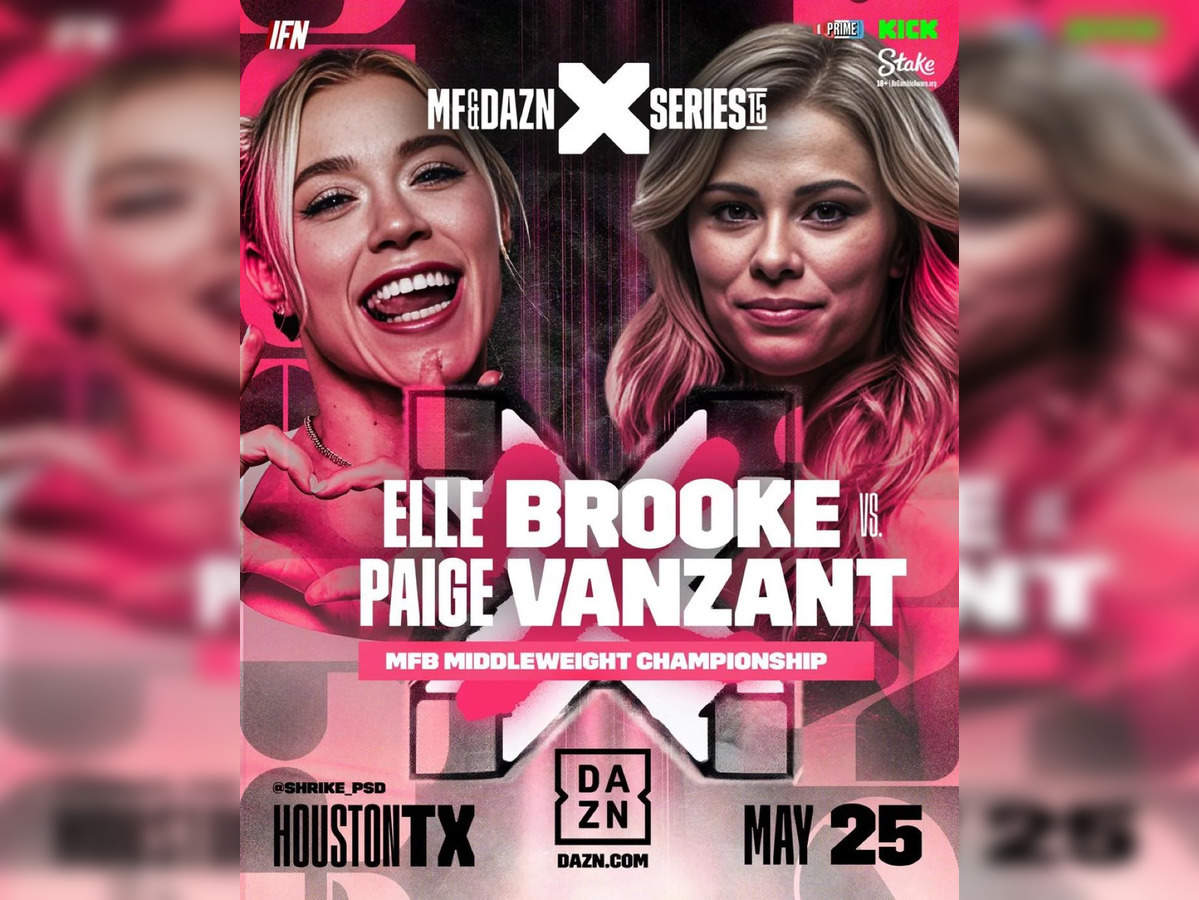 paige vanzant vs elle brooke: Misfits boxing prime card: Paige Vanzant vs Elle  Brooke, ex-NFL star; Date, start time, where to watch? - The Economic Times