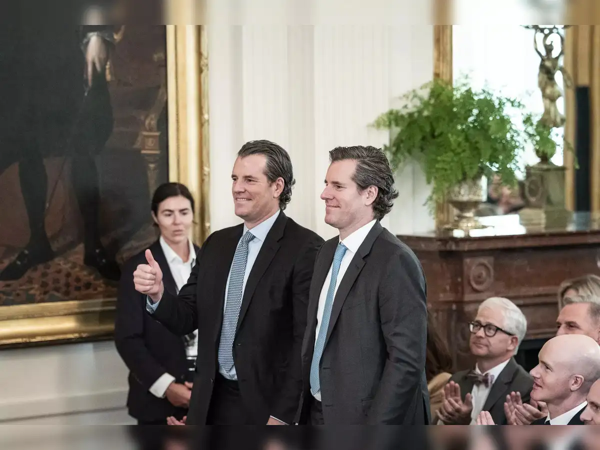 Winklevoss-founded crypto exchange Gemini taps Nasdaq as strategic investor - The Economic Times