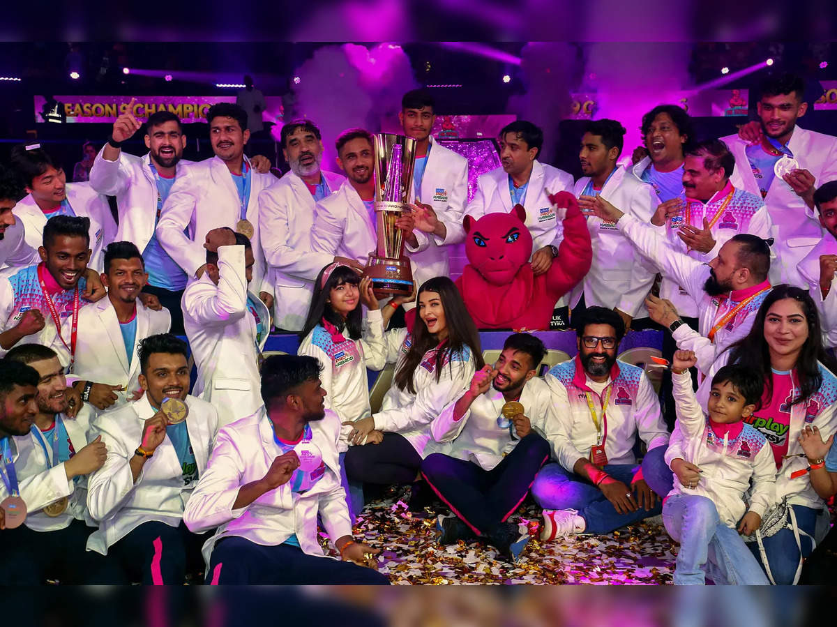 Jaipur Pink Panthers Win Pro Kabaddi League 2022 Title, Beat Puneri Paltan  33–29 in Final