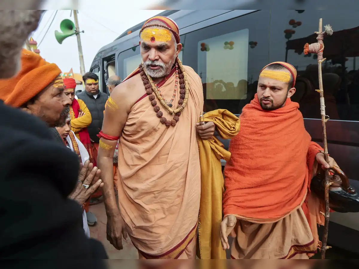 Magh Mela bathing row: Swami Avimukteshwaranand leaves fair ground 'with heavy heart'