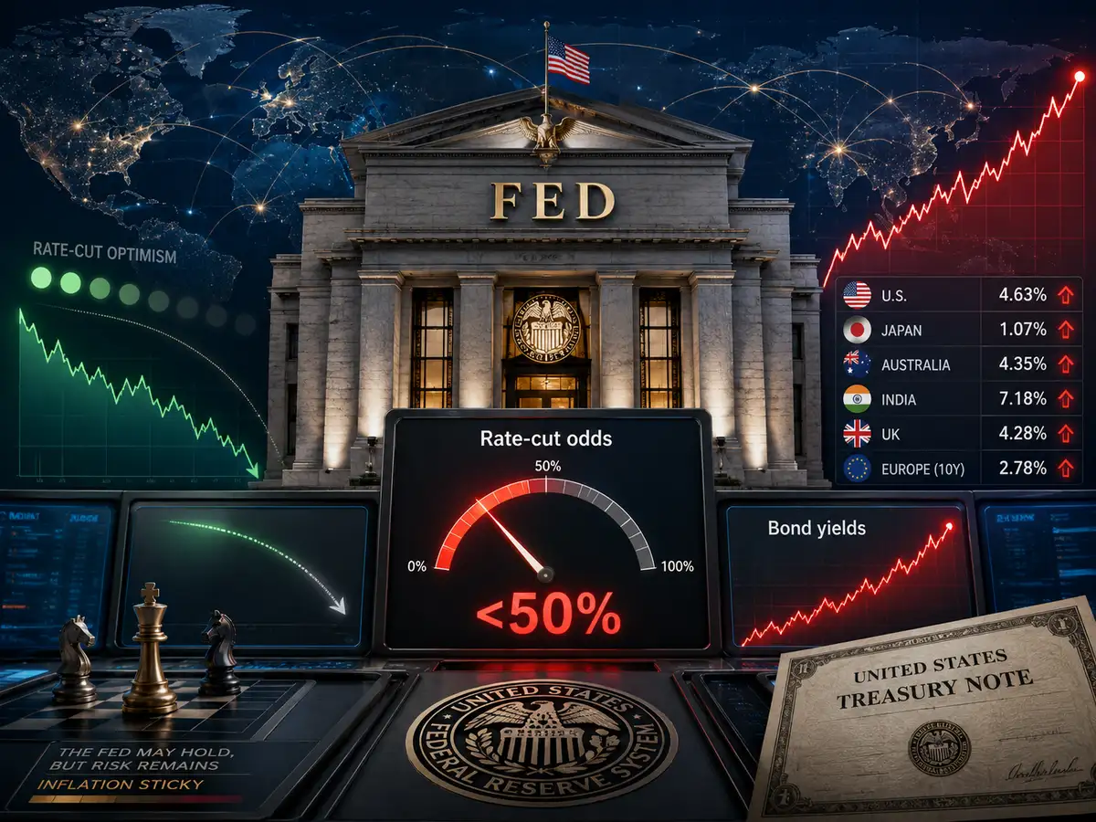 US Fed rate cut bets fall below 50% after Governor Chris Waller's