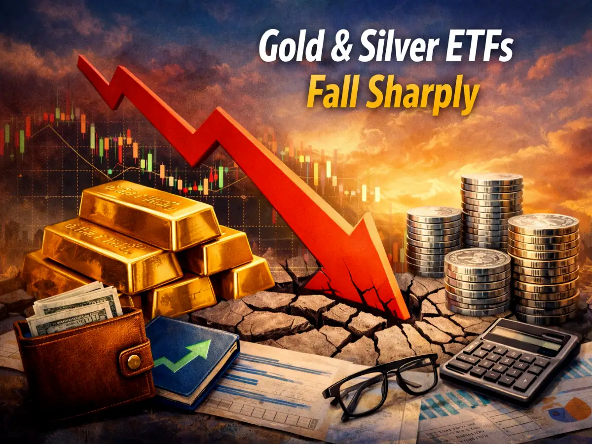 Why gold and silver ETF prices fell sharply and what was investors' loss?