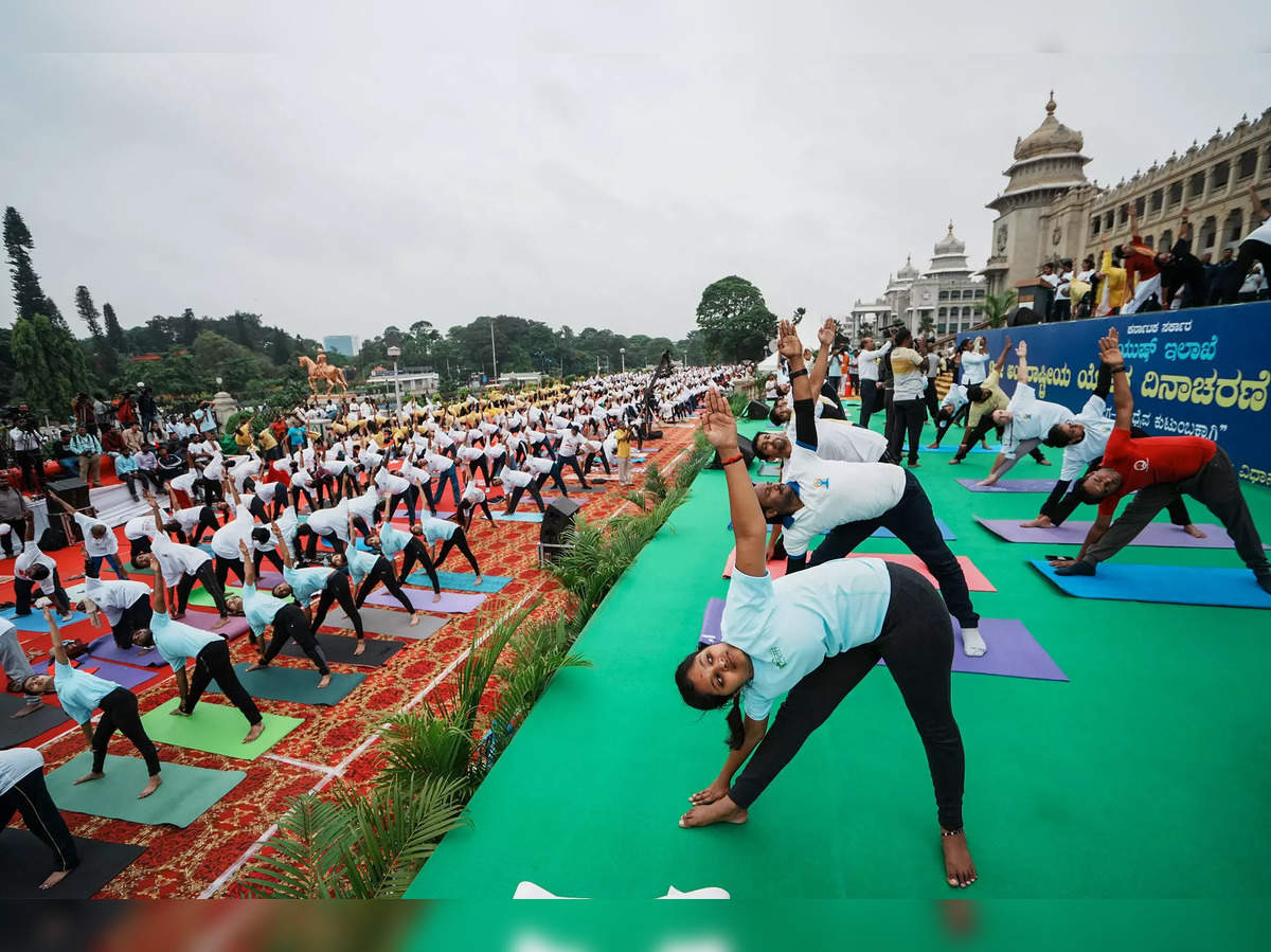 international Yoga Day wishes: International Yoga Day 2023: Wishes and  quotes - The Economic Times