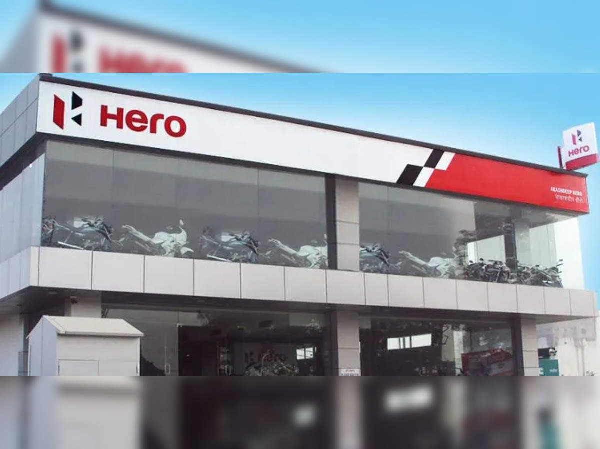 Hero motorcycle outlet showroom