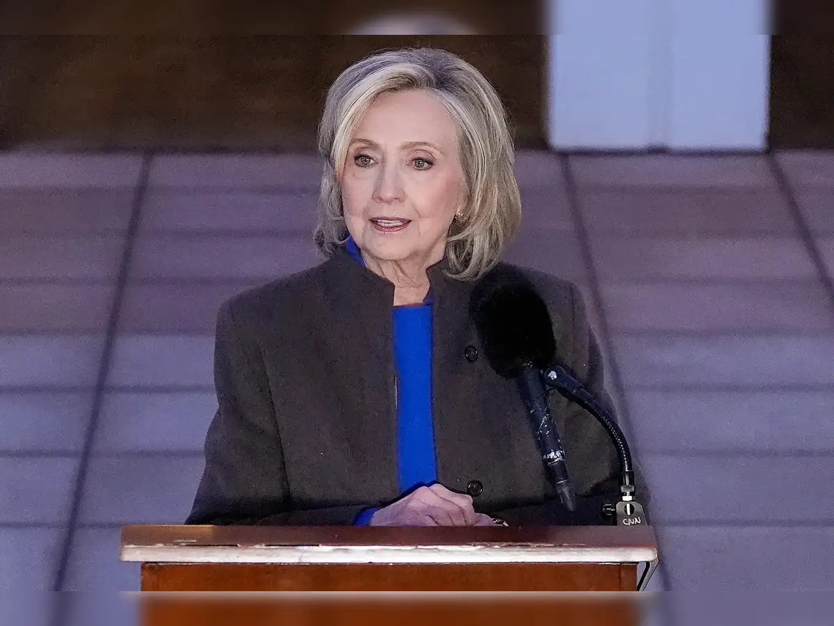 is Hillary Clinton running again: Hillary Clinton 2028 comeback? What she  just said has everyone talking - The Economic Times