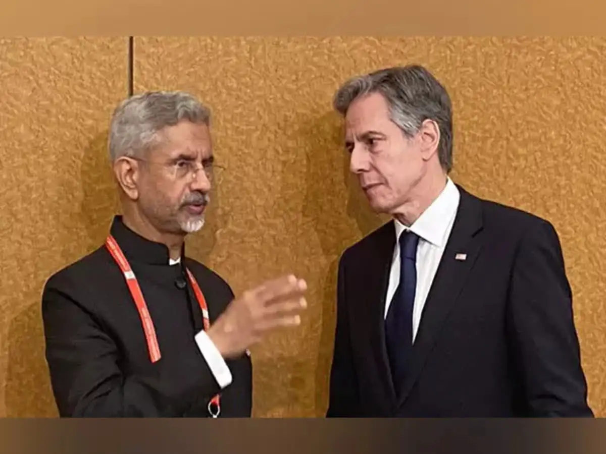jaishankar: External Affairs Minister S Jaishankar discusses Ukraine issue  and Indo-Pacific with Antony Blinken - The Economic Times