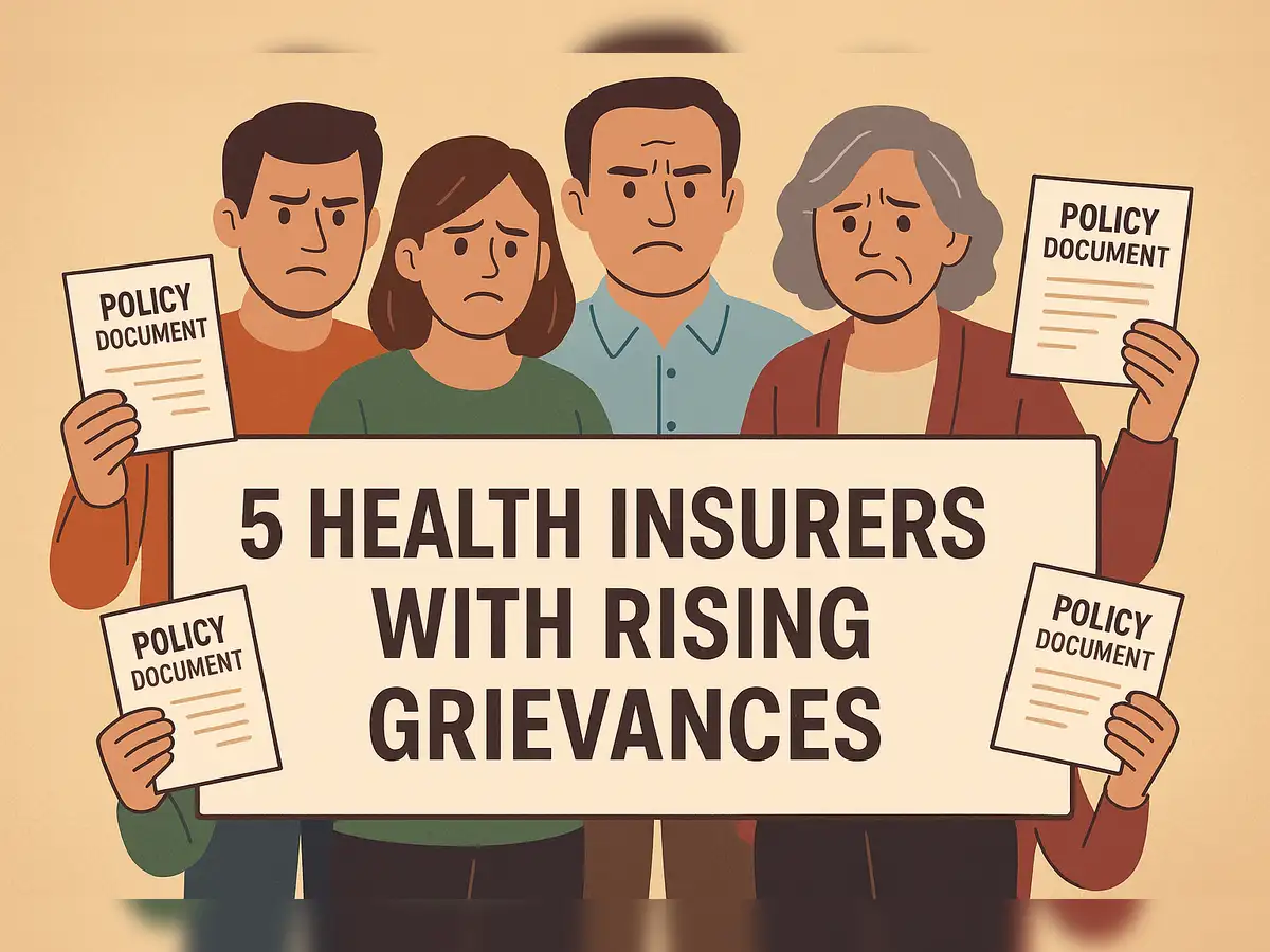 Insurance Ombudsman reports: These health insurers top the charts with maximum complaints against them - The Economic Times