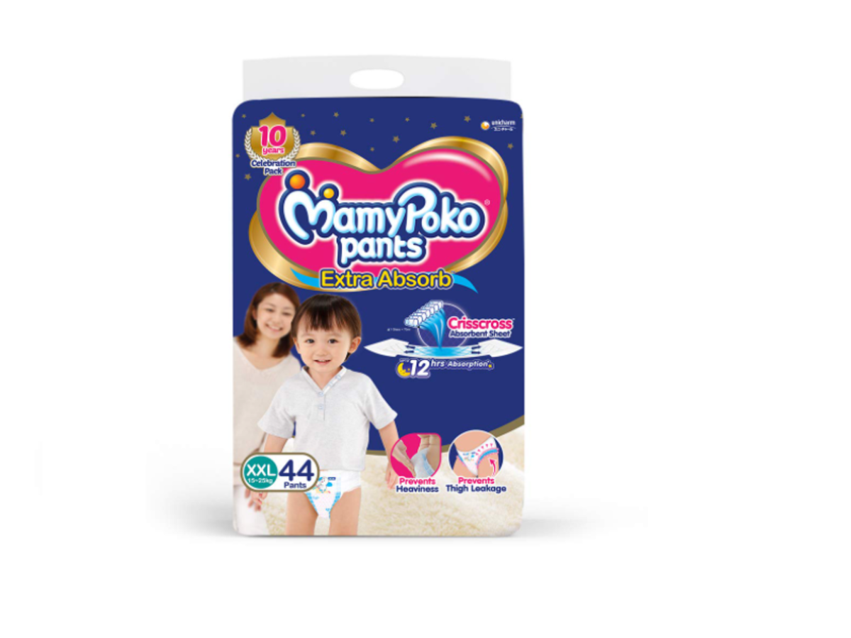 Buy MamyPoko Pants Extra Absorb Baby Diaper, New Born, Online at Best  Prices | Wellness Forever