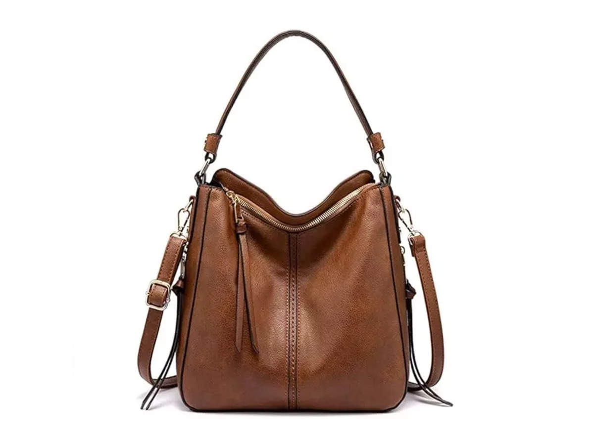American Leather Bag, Handmade Leather Bag, Brown Handbag, Woman Shoulder  Bag, Elegant Bag, Designer Bag, Tote Bag, Gift for Her,made in USA - Etsy