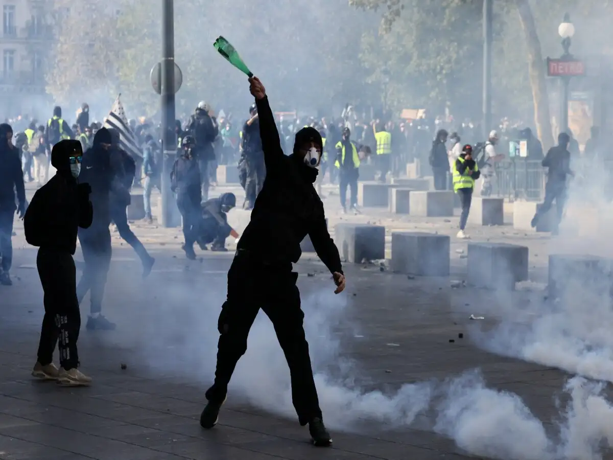 Indian embassy issues safety advisory for citizens in France amid unrest, local curfews - The Economic Times