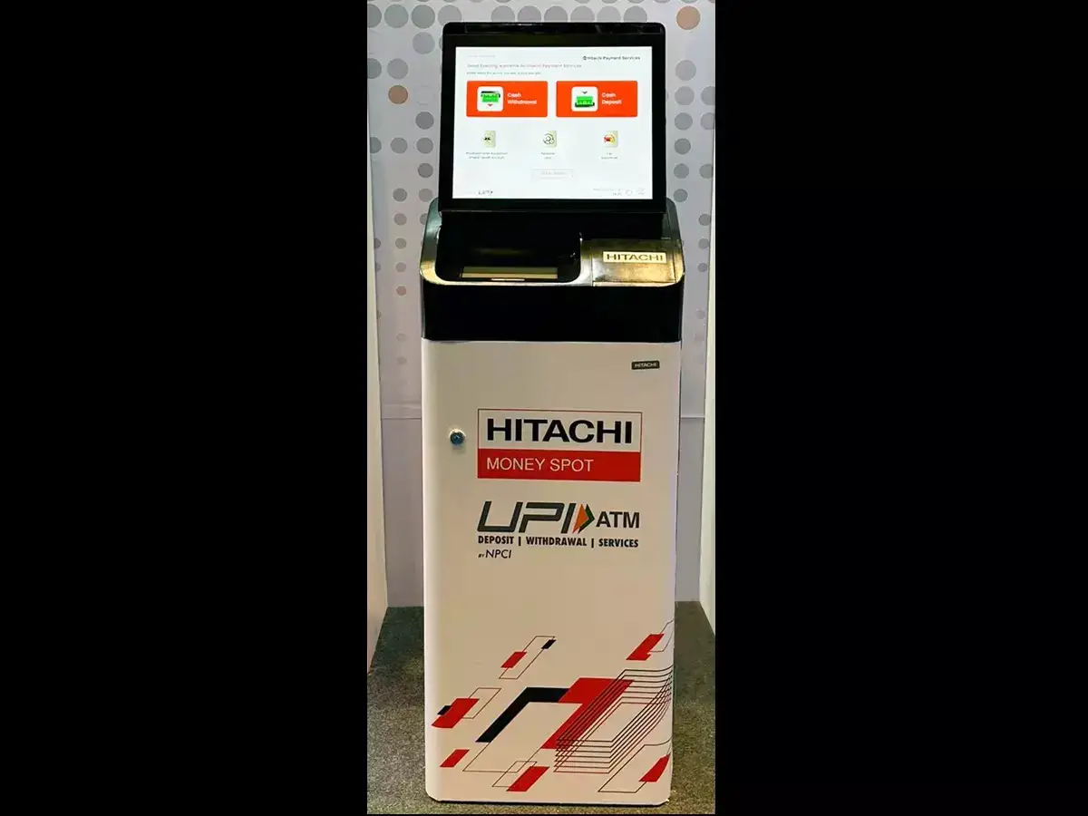 ATM like machines where you can withdraw, deposit cash, open bank ...