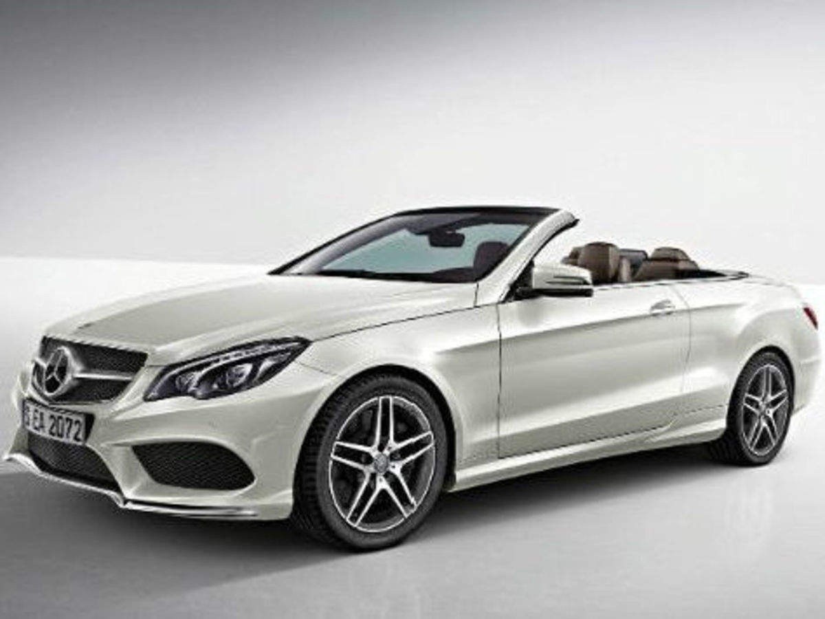 Mercedes Benz India To Launch E Class Convertible The Economic Times