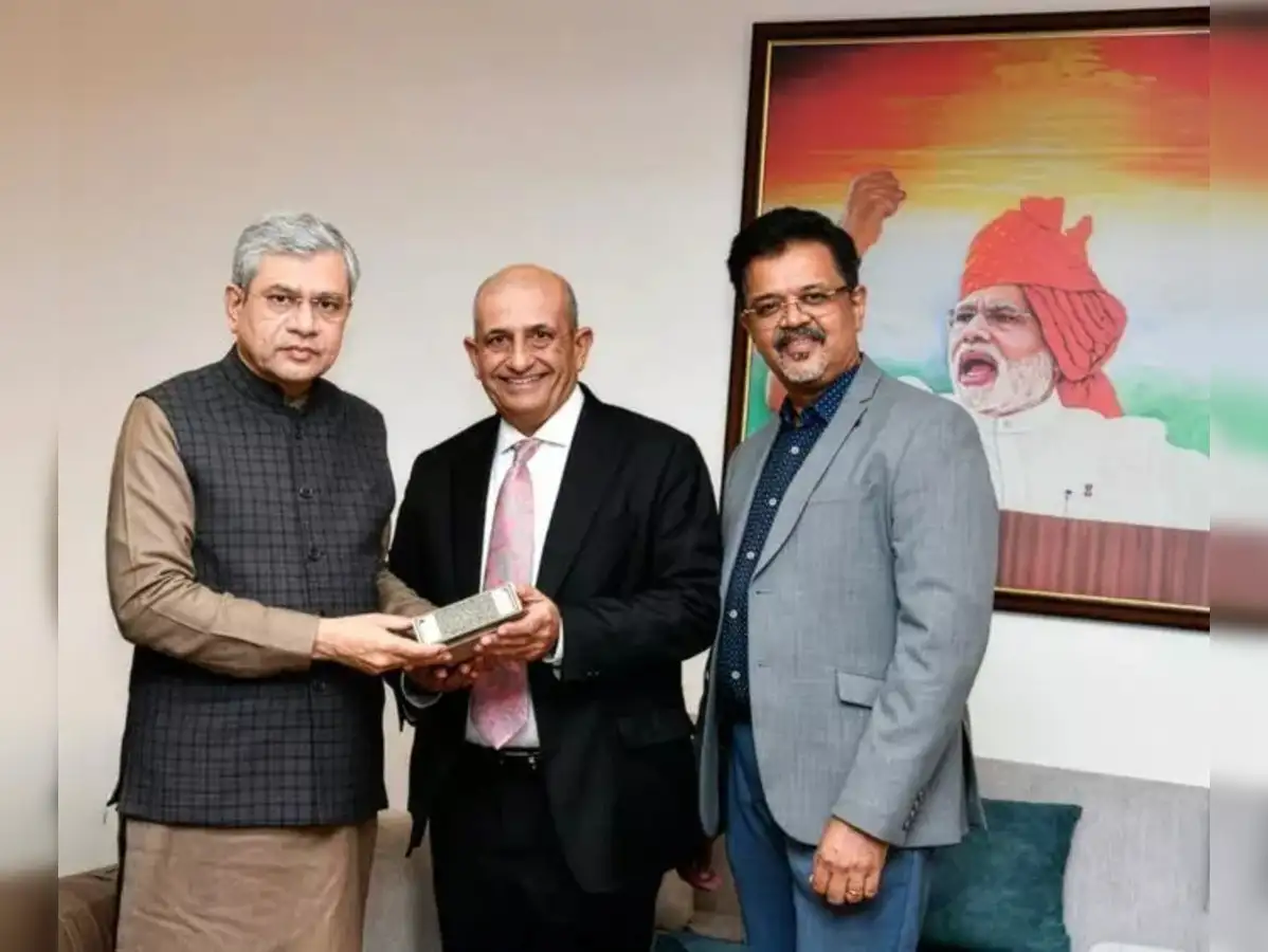 Union Minister Ashwini Vaishnaw discusses manufacturing of sovereign, high-end GPUs in India with Nvidia officials - The Economic Times